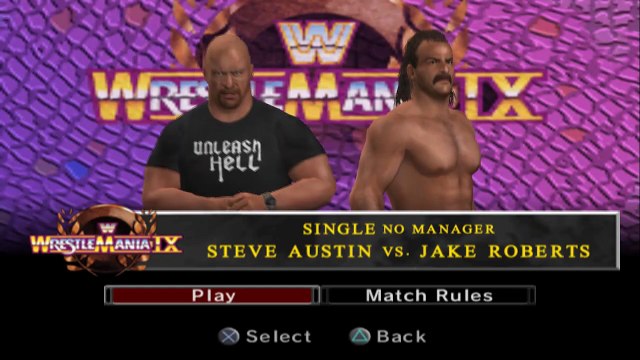 WWE SmackDown! vs. Raw 2006 Steve Austin vs Jake Roberts
