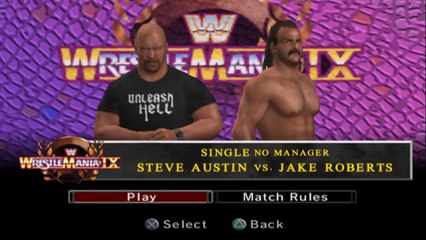 WWE SmackDown! vs. Raw 2006 Steve Austin vs Jake Roberts