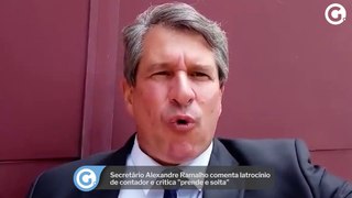Secretário Alexandre Ramalho comenta latrocínio de contador e critica 