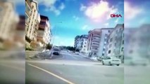 Ankara'da otomobilin çarptığı motokurye hayatını kaybetti