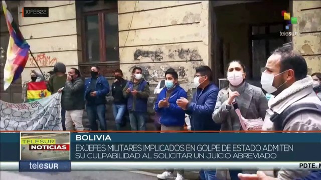 teleSUR 17:30 10-02: Militares bolivianos implicados en Golpe de Estado admiten su culpabilidad