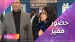 جومانا مراد وزوجها يشاركان في معرض تشكيلي بالقاهرة