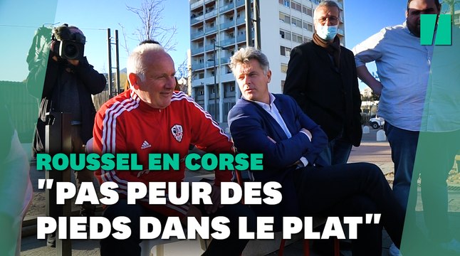 En Corse, Fabien Roussel et sa gouaille ravivent les communistes