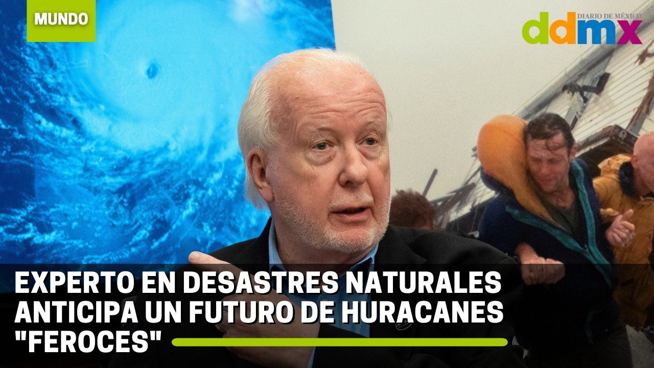 Experto en desastres naturales anticipa un futuro de huracanes 'feroces'