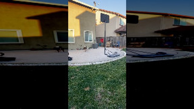 Skateboarding Dad Dodges Toddler After Crash