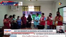 GOVERNMENT AT WORK | Higit 800 residente sa Bukidnon, natulungan ng DSWD