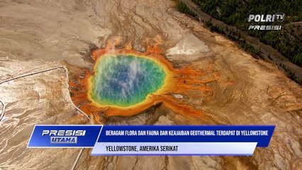 Keindahan Taman Yellowstone A.S