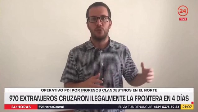 Inmigración ilegal no para en el norte: en 4 días de redadas se encuentran 970 ilegales en IQQ - TVN