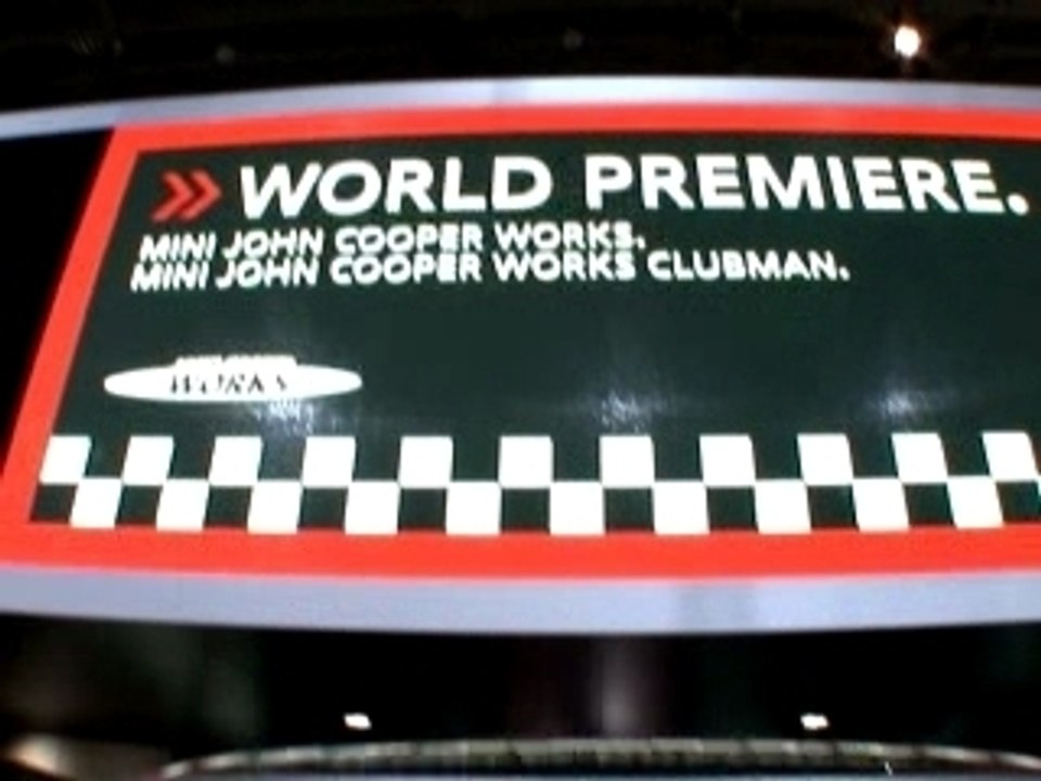 MINI John Cooper Works. A wild, world premiere.