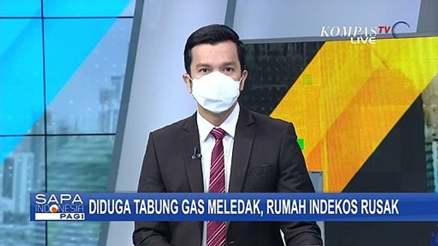 Satu Lansia Pemilik Kamar Kos Alami Luka Bakar Akibat Ledakan Tabung Gas