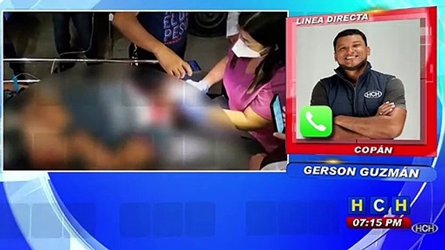 Accidente de tránsito deja una persona herida en La Entrada, Copán
