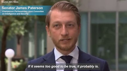 'If you're a six and they're a 10', Senator James Paterson's advice following ASIO's dating app warning | February 9, 2022 | ACM
