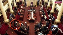 Victorian Labor MP crosses floor over red shirts scandal