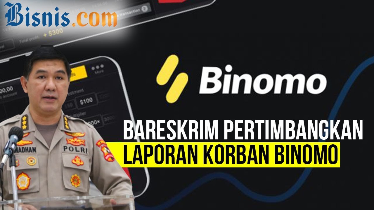 Merasa Dirugikan, Para Korban Binomo Lapor ke Bareskrim Polri