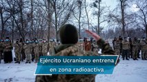 Ucrania envía tropas a zona radiactiva en Chernobyl ante una posible invasión Rusa