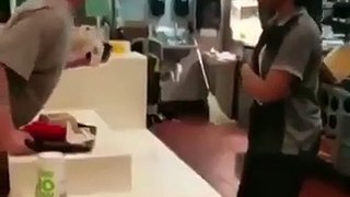 McDonald’s Worker Defends Herself From Attacking Customer