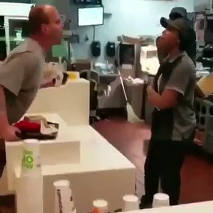 McDonald’s Worker Defends Herself From Attacking Customer