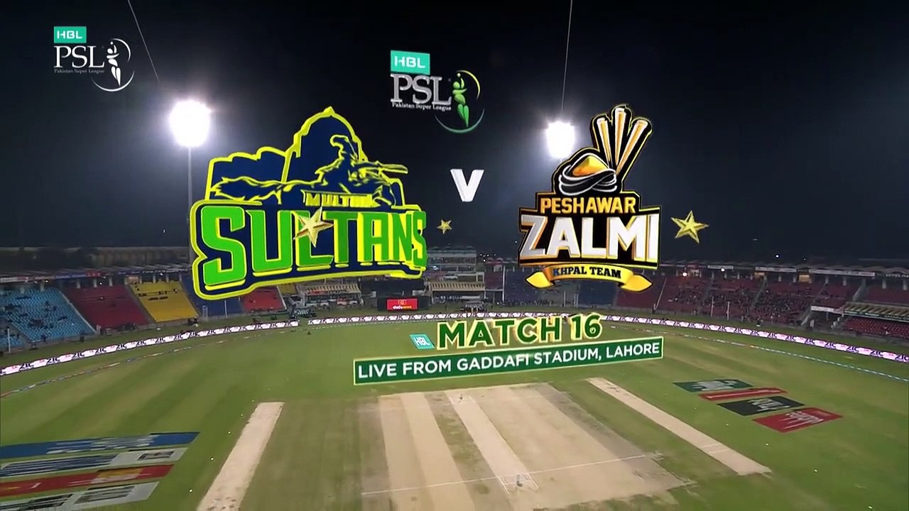 Full Highlights _ Multan Sultans vs Peshawar Zalmi _ Match 16 _ HBL PSL 7 Full HD