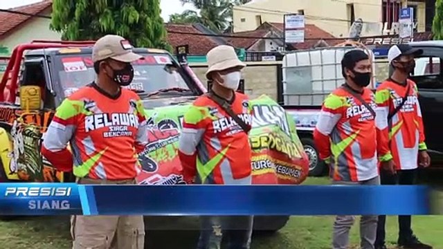 Kasus Covid-19 Meningkat, Penyemprotan Disinfektan Kembali Dilakukan Oleh Polres Kebumen