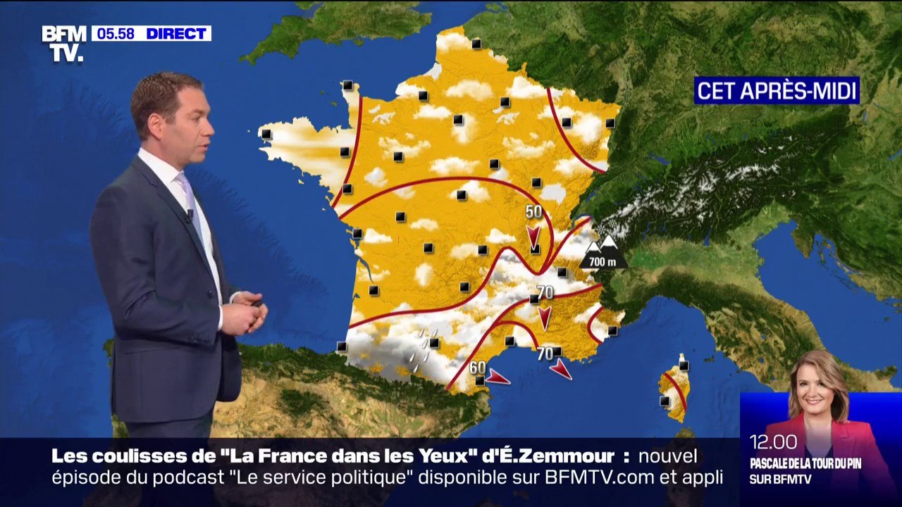 Un temps majoritairement sec et ensoleillé prévu ce vendredi