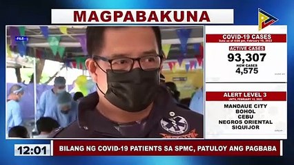 Bilang ng COVID-19 patients sa SPMC, patuloy ang pagbaba reporter