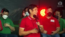 Full speech of Bongbong Marcos during Valenzuela grand rally