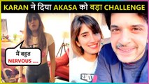 Karan Kundrra Gives Funny Challenge To BB 15 Friend Akasa Singh
