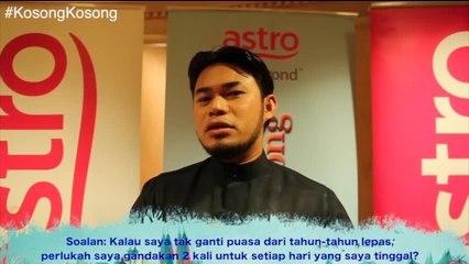 Soalan gandaan ganti puasa