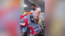 Sandiaga Uno Jajal Motor Ducati Desmosedici GP21