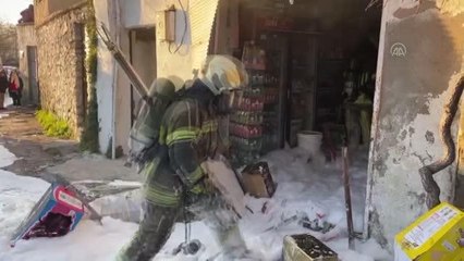 Bakkalda meydana gelen patlamada 4 kişi yaralandı