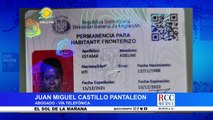 José Miguel Castillo Pantaleón comenta ley de migración y los carnets para “habitantes fronterizos”