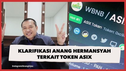 Token ASIX Tuai Pro Kontra, Ini Klarifikasi Anang Hermansyah