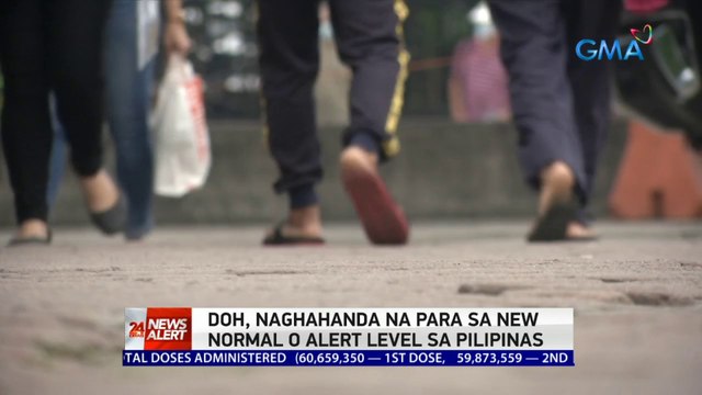 DOH, naghahada na para sa new normal o alert level sa Pilipinas | 24 Oras News Alert