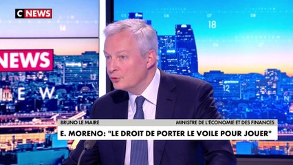 Port du voile dans le sport : «Elles ont le droit. Le droit, c'est le droit», a déclaré Bruno Le Maire