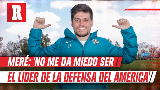 Jorge Meré va a defender los colores de las Águilas sin miedo