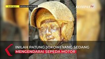 Penampakan Patung Jokowi Karya Nyoman Nuarta, Siap Meriahkan Motogp Mandalika