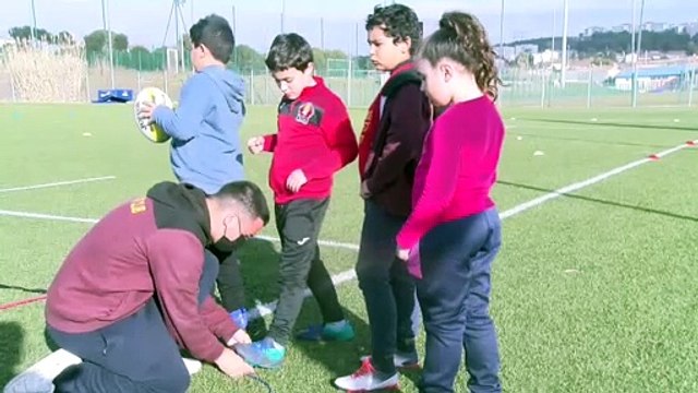 Des petits martégaux profitent du stage multisports du Martigues Rugby Club