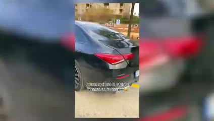 Ferran Torres revienta su coche / GRAEL10FCB