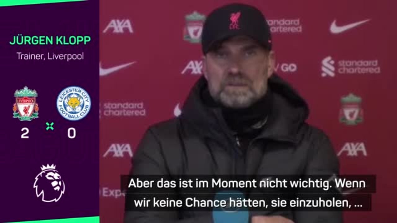 Klopp zu Titelkampf: 'Im Moment nicht wichtig'