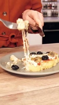 Tartines de chou-fleur façon pizza