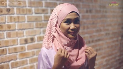 Tudung 1: Lace Cotton (Bhgn Pertama)