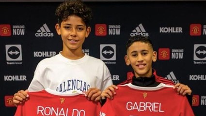 Babasının oğlu! Cristiano Ronaldo Junior, dev takıma transfer oldu