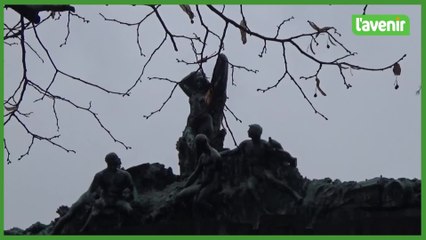 Qui a tiré sur les statues du musée des Beaux-Arts de Tournai