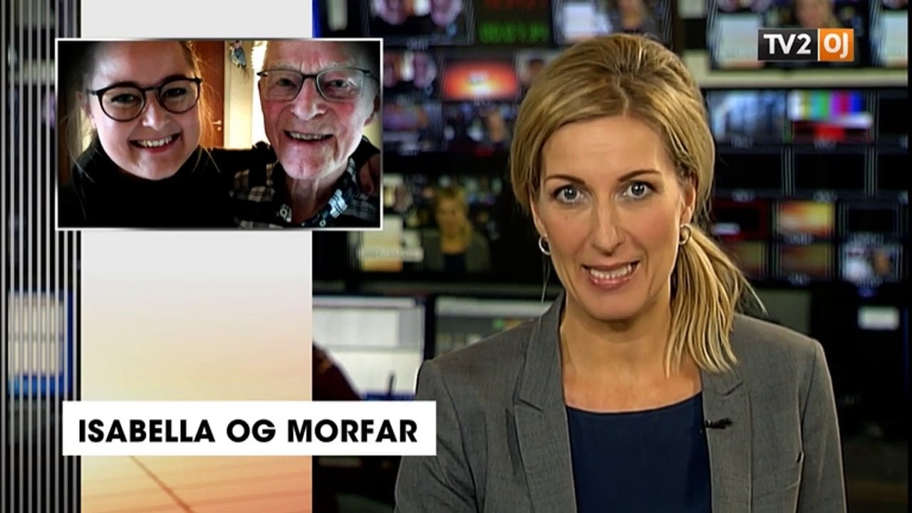 Isabella og morfar | Svend Aage Jensen | Isabella Alberte Hedager | Aarhus | 15-10-2016 | TV2 ØSTJYLLAND @ TV2 Danmark