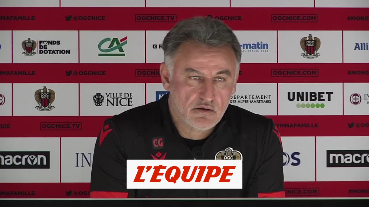 Galtier : « Les joueurs sont préparés pour (enchaîner) » - Foot - L1 - Nice