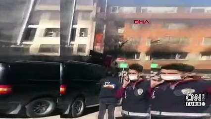 Son dakika... Güngören'de yangın! Patlamalar meydana geldi