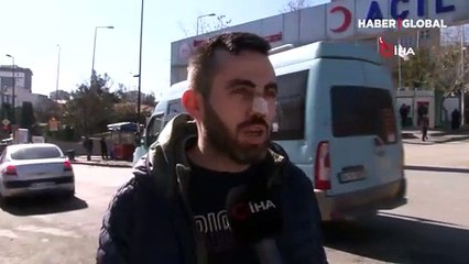 Ümraniye'de koronavirüs hastası sağlık çalışanını darbetti