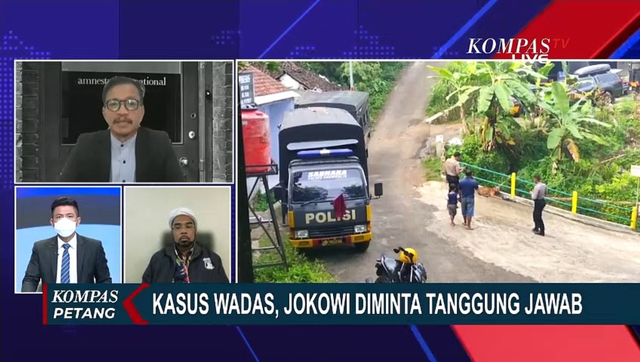 Kasus Wadas, Amnesty International: Jokowi dan Ganjar Pranowo Diminta Tanggung Jawab