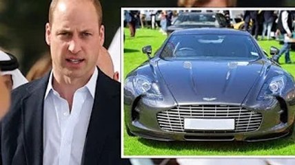 'Men and their cars...' Fans poke fun at William for petrol head Dubai picture