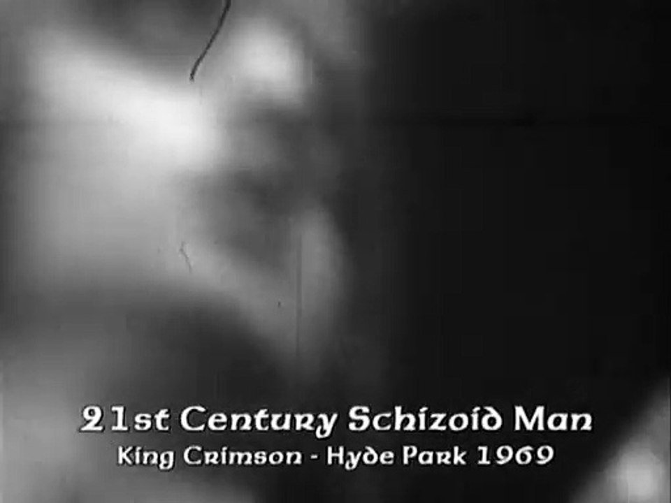 King Crimson chante "21st Century Schizoid Man" en live